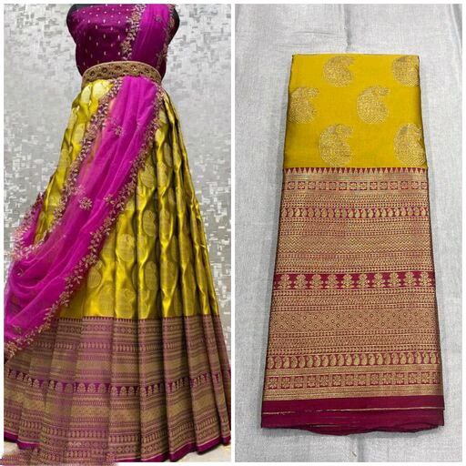 Attreactive Lehnga Choli For Women With Blouse