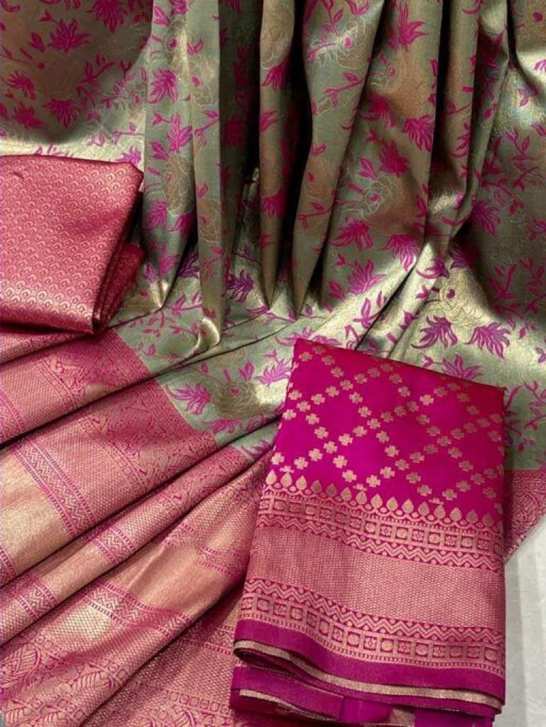 Multicolour Lehenga Choli With Blouse And Dupatta