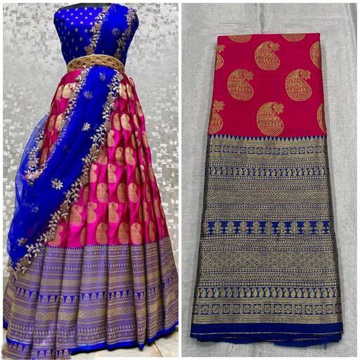 Attreactive Lehnga Choli For Women With Blouse