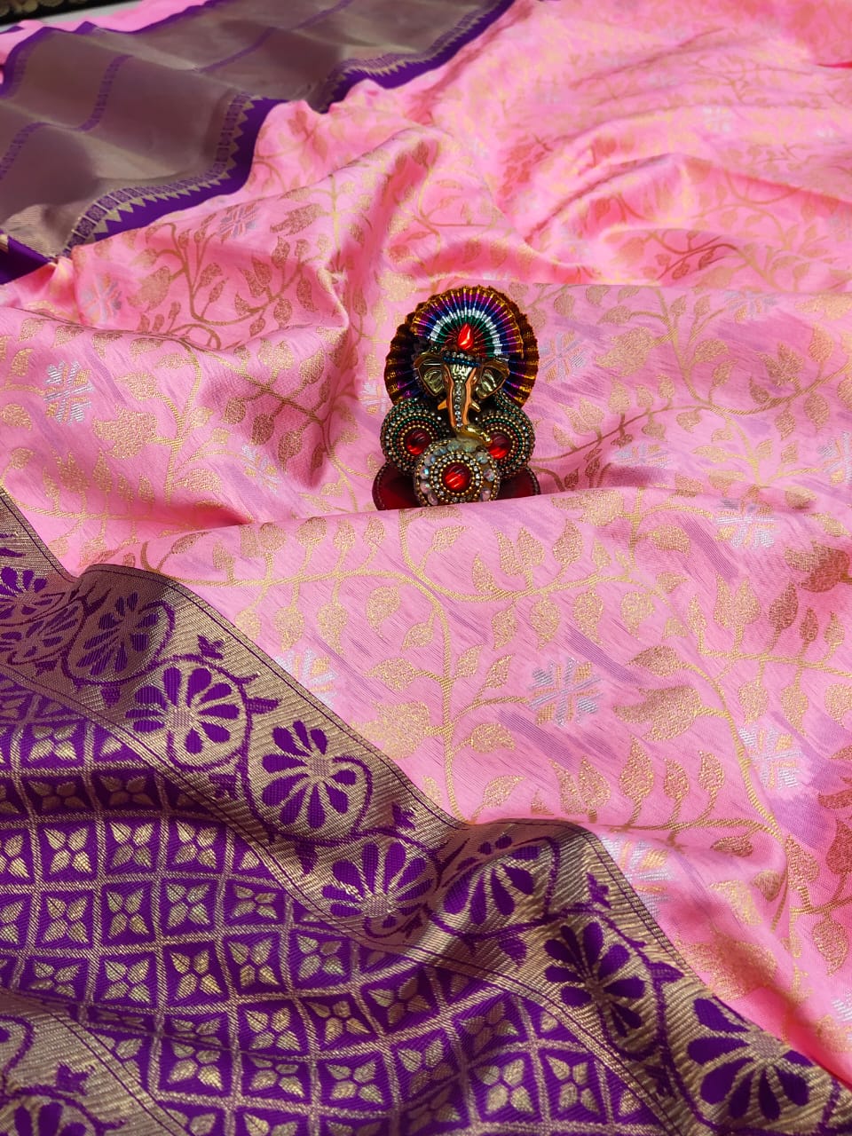 Wedding Special Saree With Blouse For Women