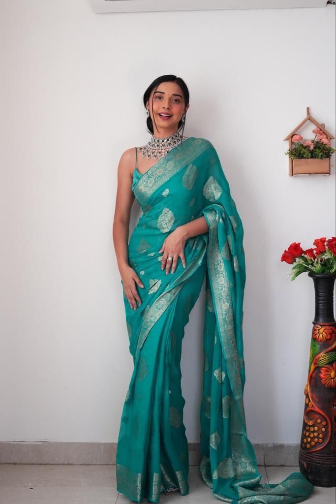 Ready To Wear Saree Just One Minute To Wear Saree