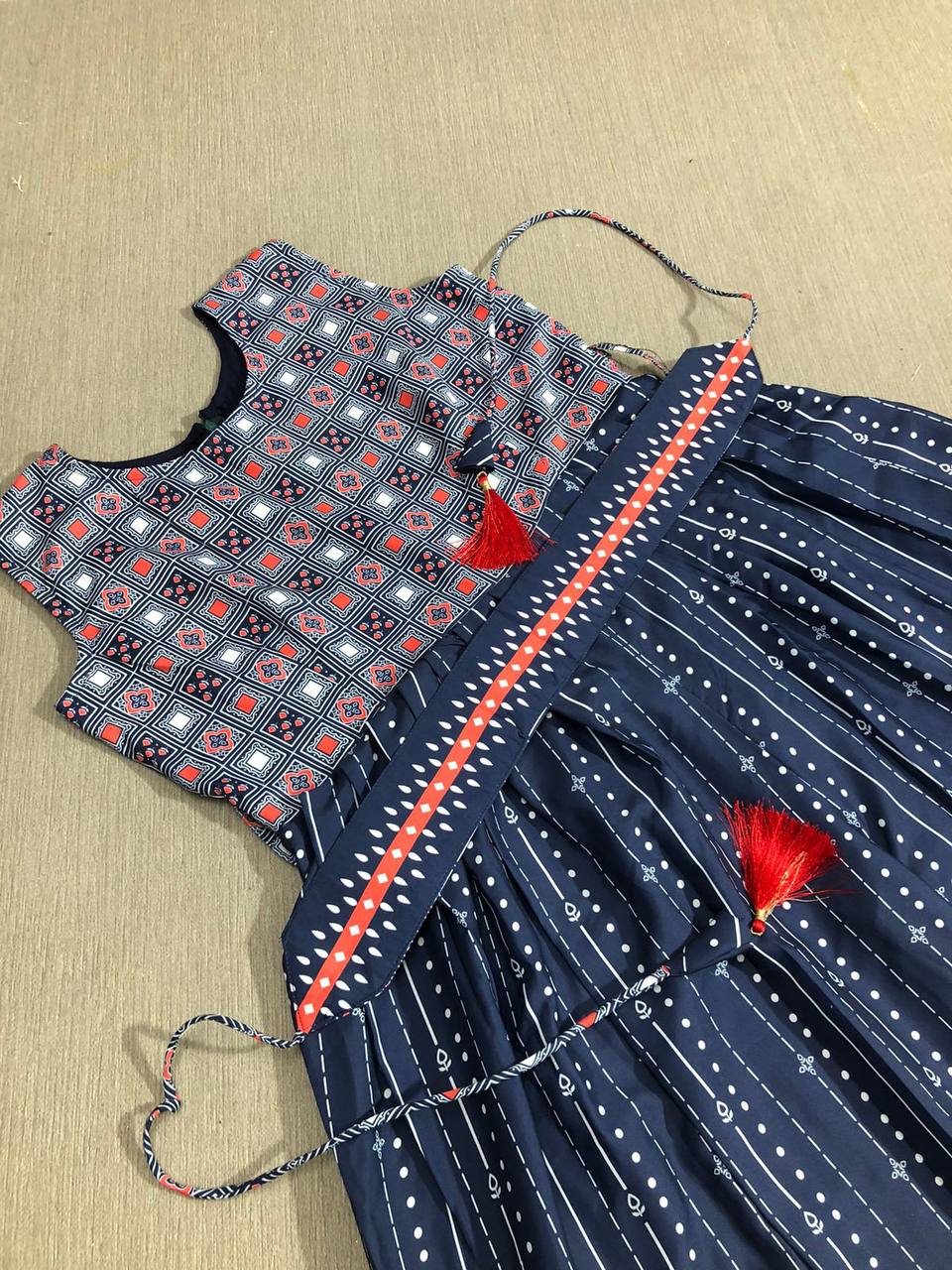 Casual Navy Blue Jumpsuit For Wedding And Festive Wear