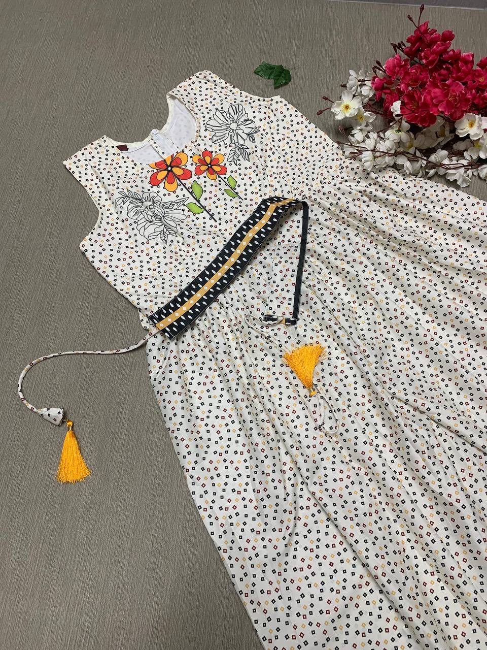 Designer Festive Wear Sleeveless Long jumpsuit Dress