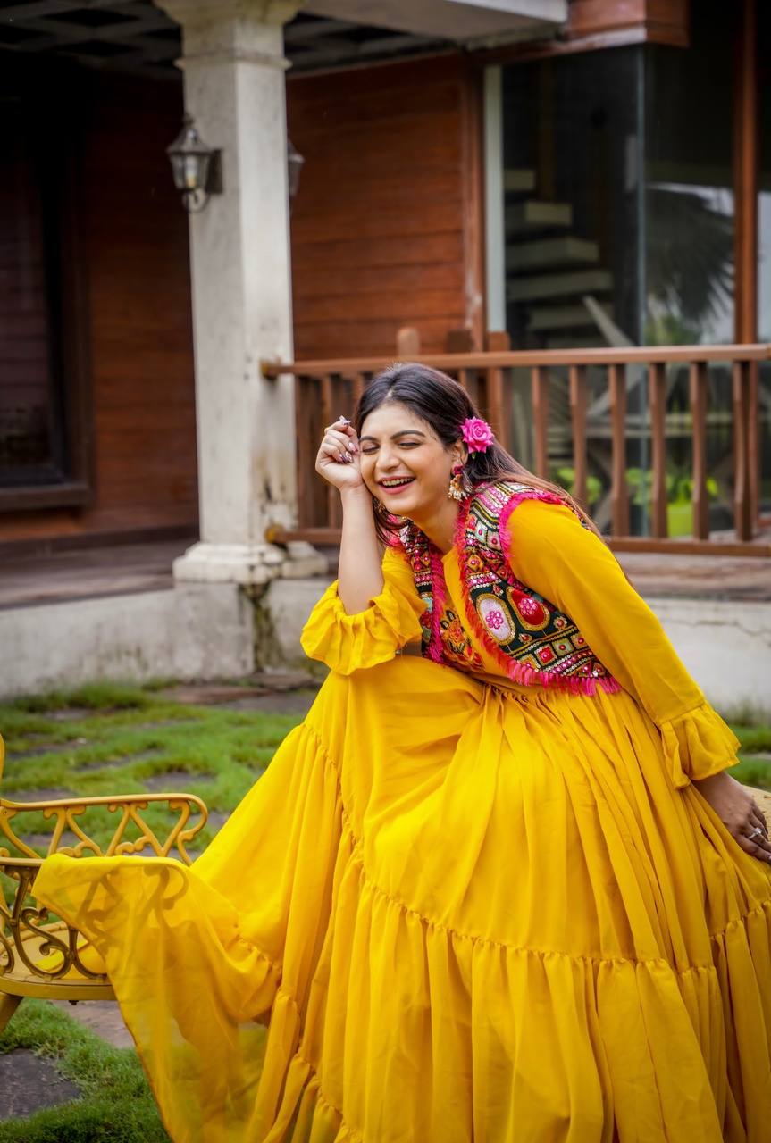 Mother Daughter Matching Combo Set PartyWear Gown