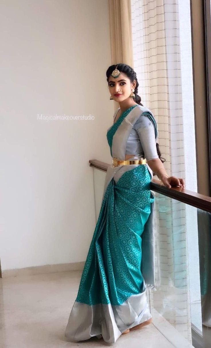 Wedding Soft Silk Saree For Women With Unstiched Blouse