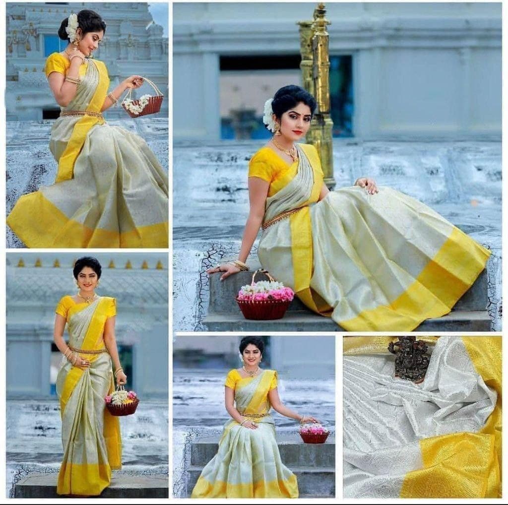 Designer Party wear Pure Silk Saree For Women