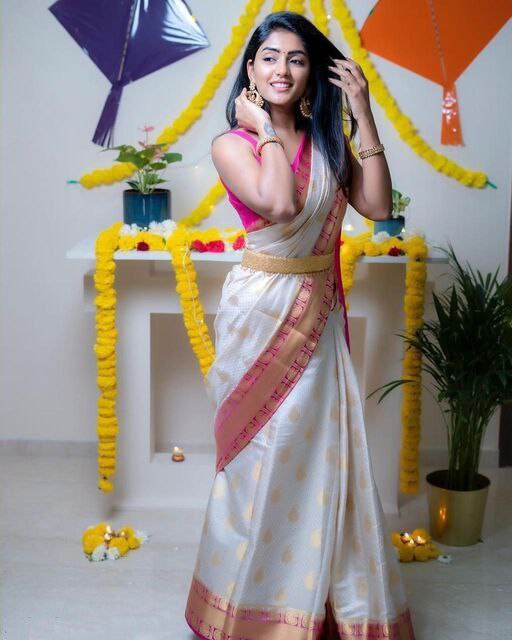 South Indian Banarasi Saree For Wedding