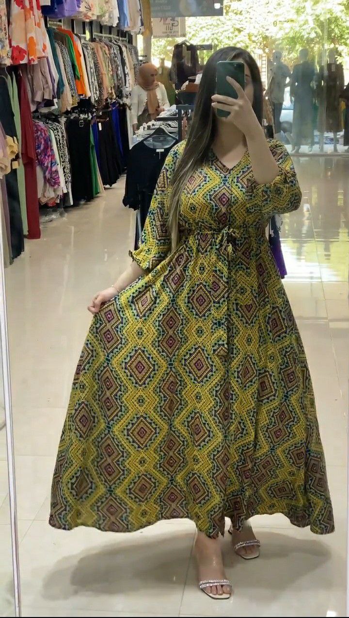 Banarsi Silk Yellow Gown For Party And Wedding wear