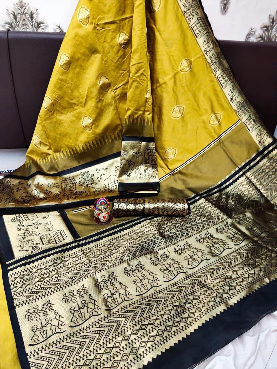 Pure Cotton Banarasi Saree for Women