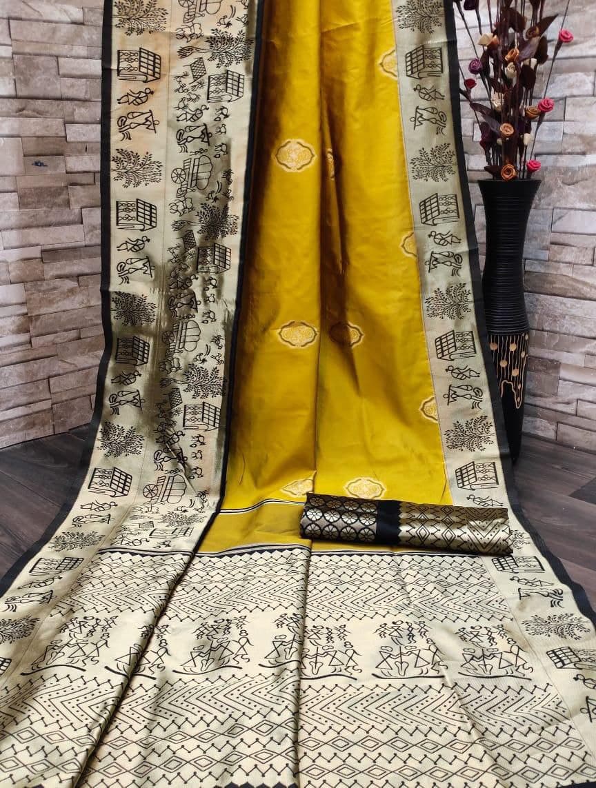 Pure Cotton Banarasi Saree for Women