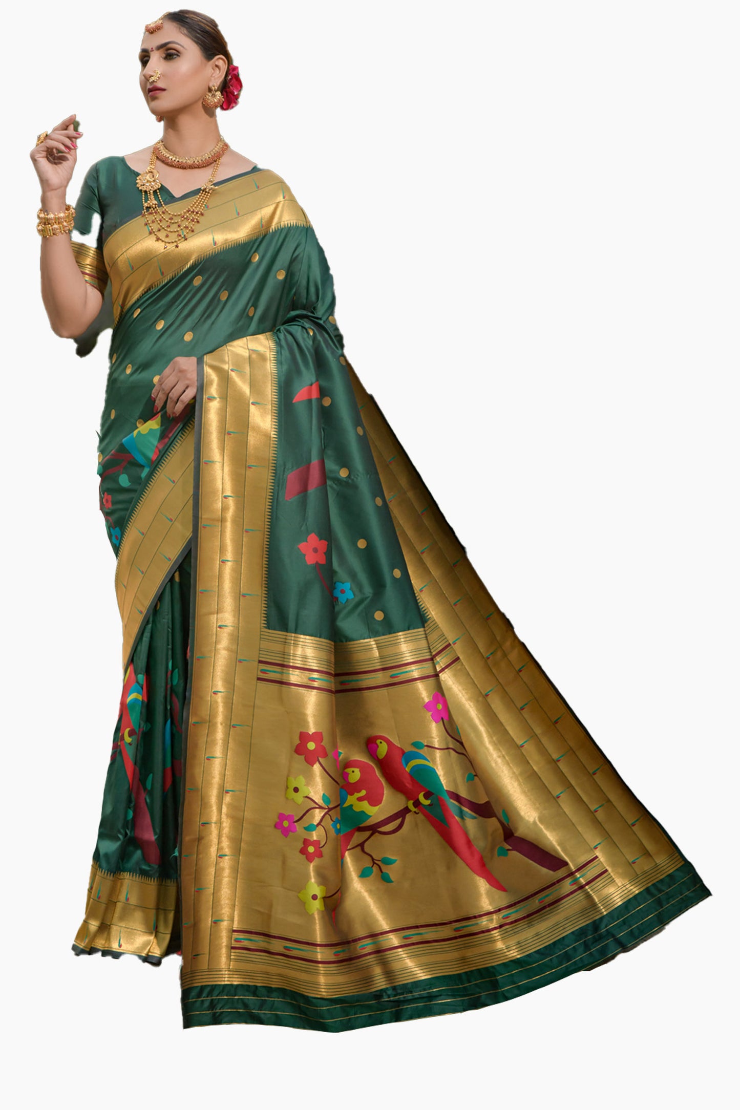 Latest Designer Paithani Saree For Wedding