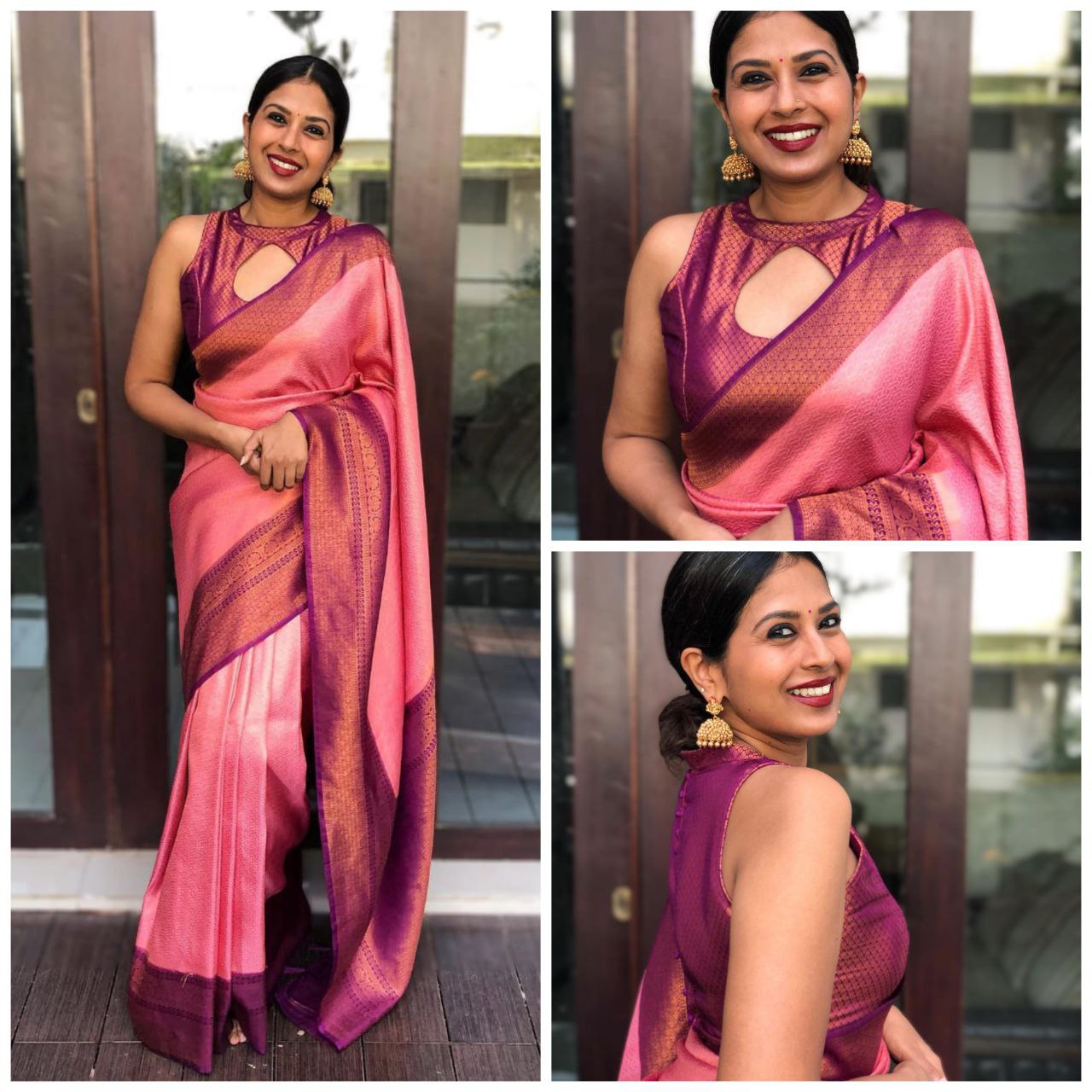 Pure Silk Kanjivarm Kanchipuram saree for women