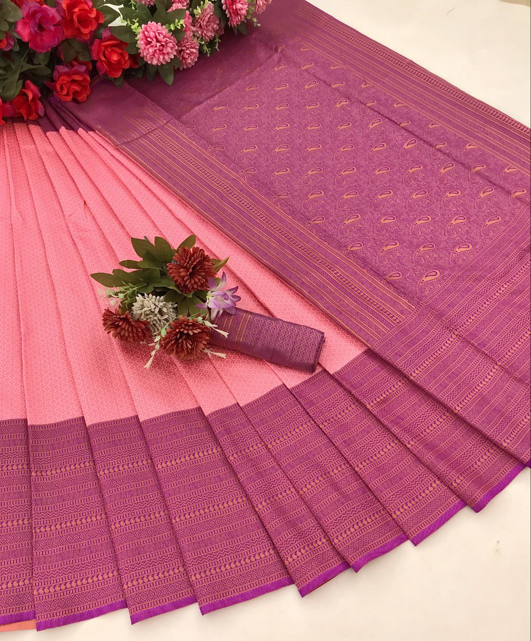 Pure Silk Kanjivarm Kanchipuram saree for women
