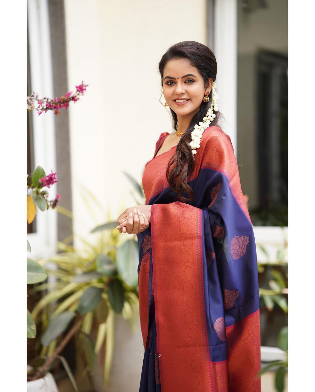 Pure Silk Kanjivarm Kanchipuram saree for women