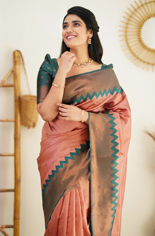 Pure Silk Kanjivarm Kanchipuram saree for women