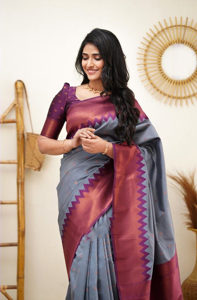 Pure Silk Kanjivarm Kanchipuram saree for women