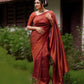 Women Wedding Banarasi Silk Saree with Zari Border