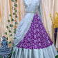 South Indian Traditional Half Saree Lehenga Choli For Women