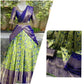 Multicolour Lehenga Choli With Blouse And Dupatta