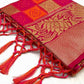 Banarasi Red Traditional Silk Sari For Women