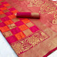 Banarasi Red Traditional Silk Sari For Women