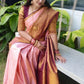 Superhit Light pink Color Soft Silk Partywear Saree