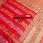 Red Saree in Pure Kanjeevaram Silk For Women