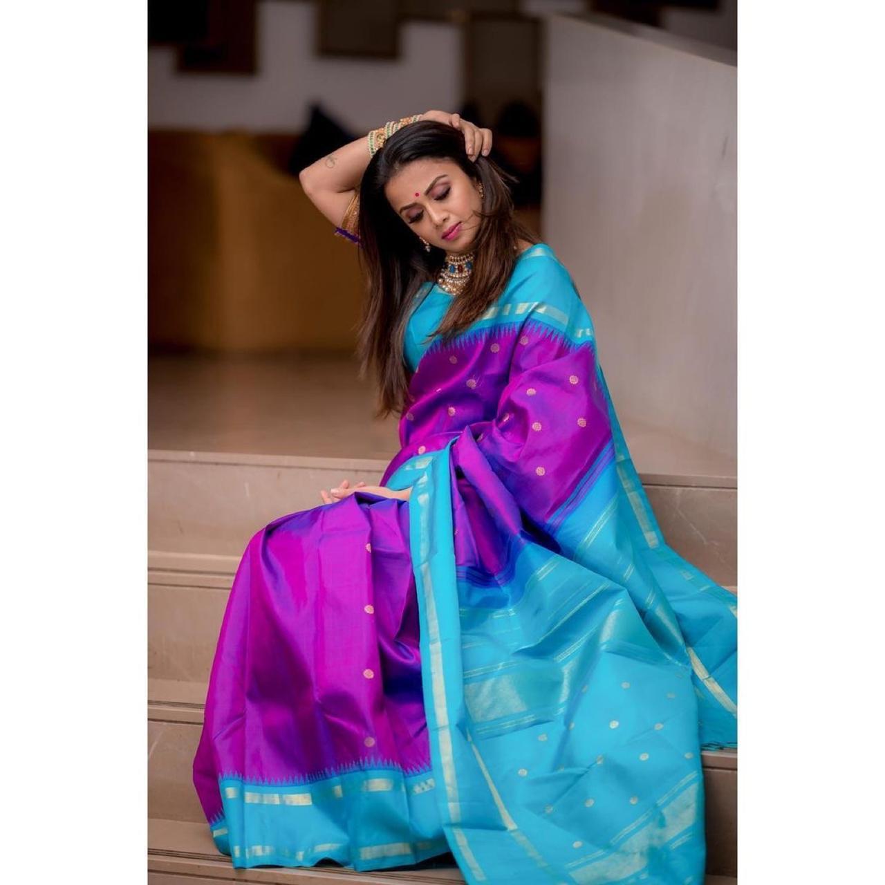 Exclusive Pure Kanchivaram Silk Saree For Women