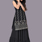 Black Designer Georgette Lehenga Kurta For Women