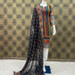 Multicolor Designer Kurta And Dupatta With Digital Print Work