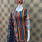 Multicolor Designer Kurta And Dupatta With Digital Print Work