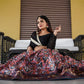 Indian Black Lehenga Choli With Dupatta For Wedding Wear