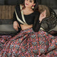 Indian Black Lehenga Choli With Dupatta For Wedding Wear