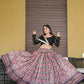 Indian Black Lehenga Choli With Dupatta For Wedding Wear