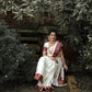 South Indian White Soft Silk Saree With Blouse