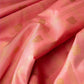 Partywear Dark Peach Kanchipuram Saree For Women