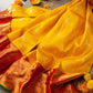 Perfect Partywear Yellow with Jari Work and Red Border