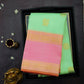 Best Pista Soft Silk Saree With Matching Blouse