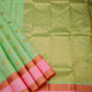 Best Pista Soft Silk Saree With Matching Blouse