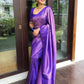 Royal Blue Kanjivaram Silk Saree For Women