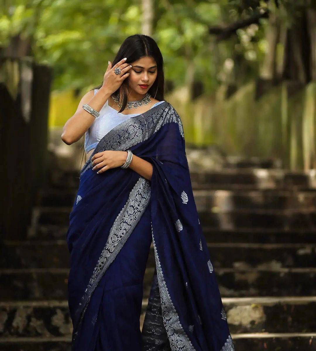 Daily Wear Georgette Saree – Moolchand Mill Pvt Ltd