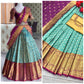 South Indian Treditional Pure Silk Lehenga Choli