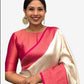 Wedding Silk Kanjivaram Banarasi Saree With Blouse