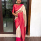 Wedding Silk Kanjivaram Banarasi Saree With Blouse