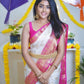 South Indian Banarasi Saree For Wedding