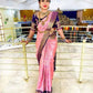 Bollywood Beautiful pink saree for women