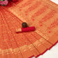 Red Traditional Kanchi Soft Silk Saree With Blouse