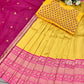 Yellow Silk Zari Lehenga With Blouse And Silk Duppta