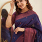 Pure Silk Traditional Saree With Blouse