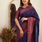 Pure Silk Traditional Saree With Blouse